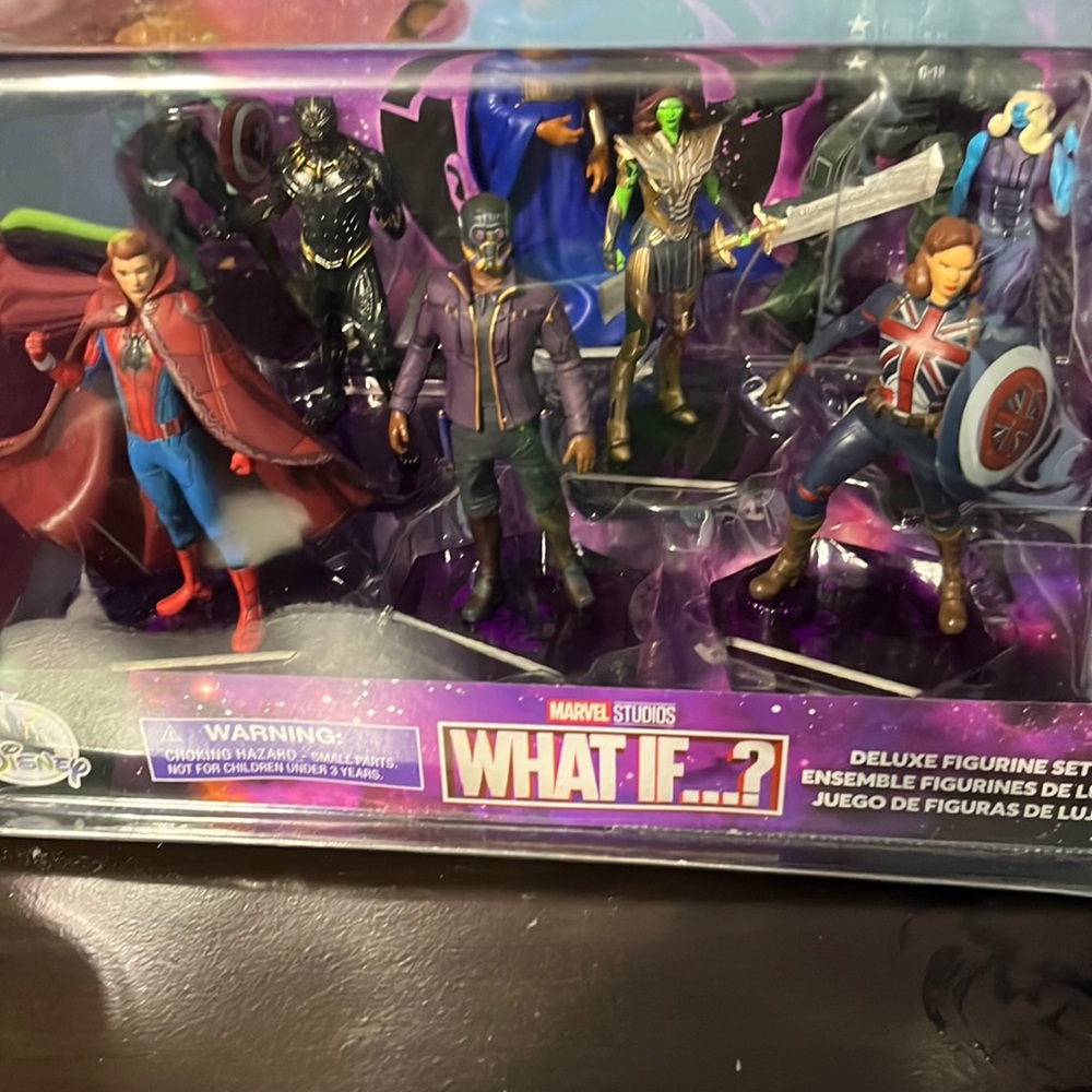 Marvel what if figurine set